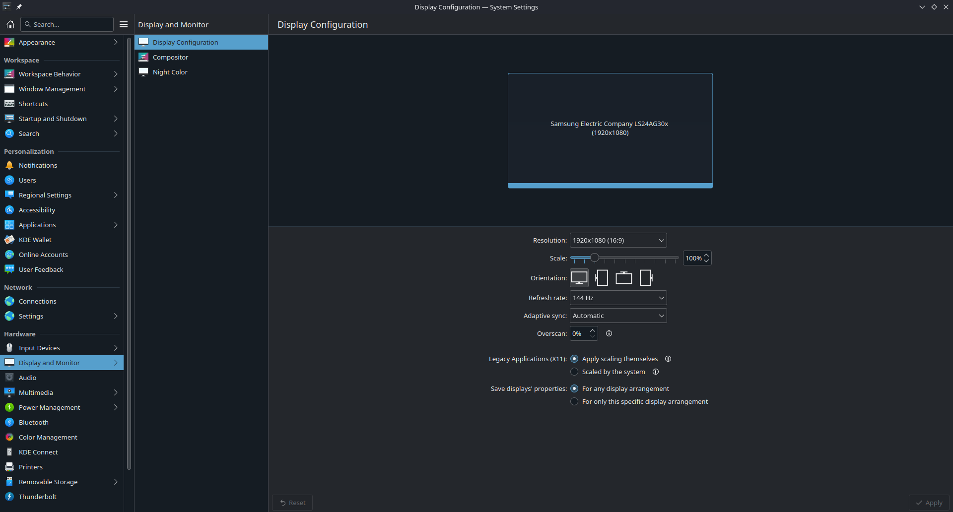 Display Settings (KDE Plasma)|690x370, 75%