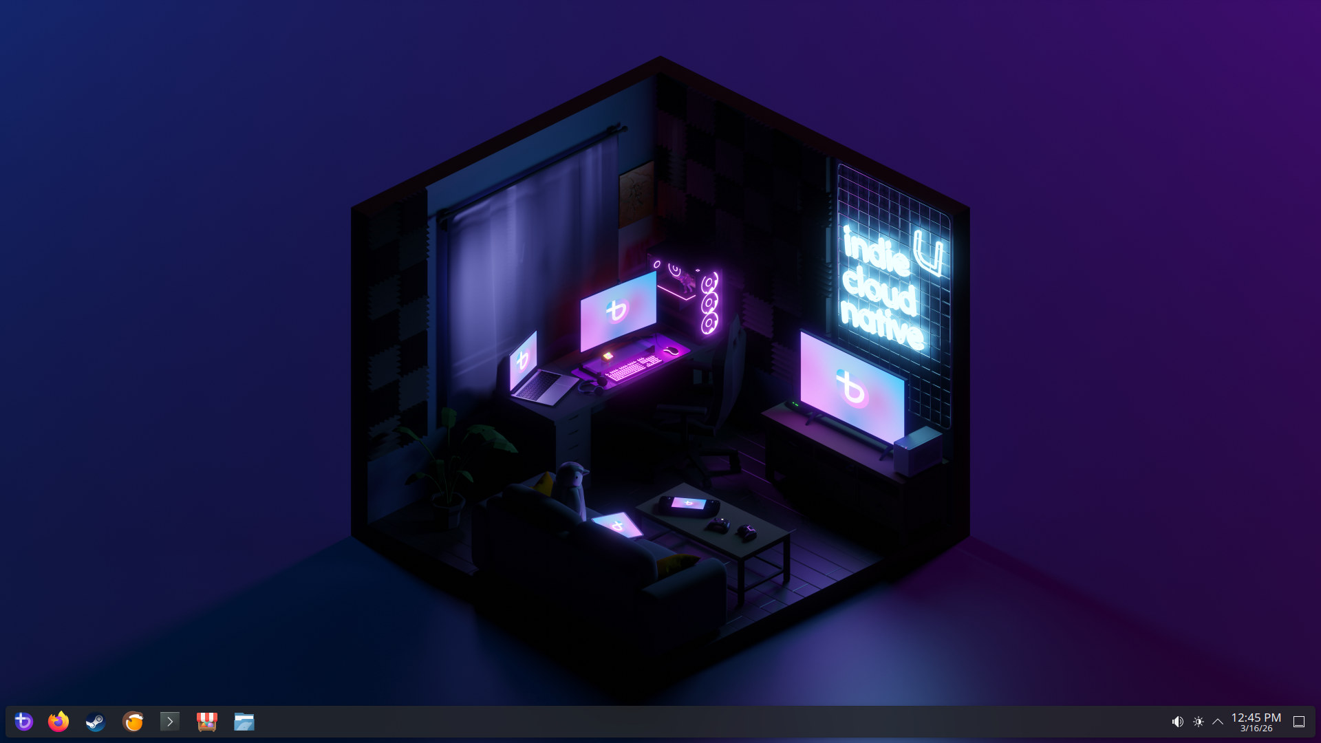 Capture d'écran du bureau Bazzite exécutant KDE Plasma|690x388, 75 %